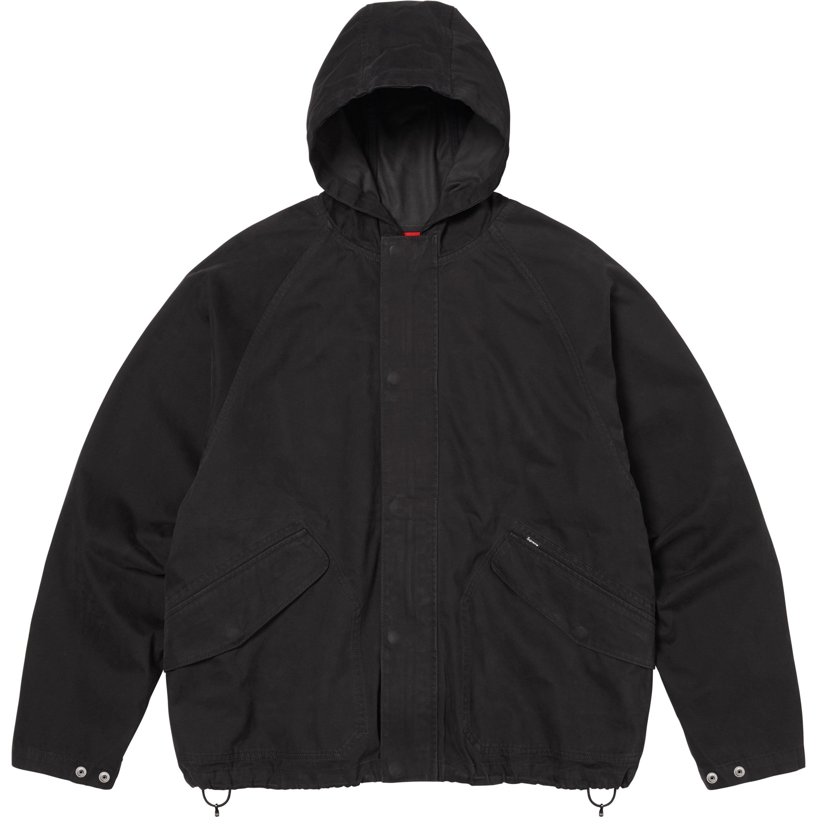 Hooded Raglan Jacket view 18